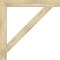 Ekena Millwork Traditional Block Rough Sawn Bracket, Douglas Fir, 4"W x 38"D x 38"H BKT04X38X38TRA05RDF - alternate 4